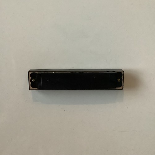 Black harmonica musical - black,