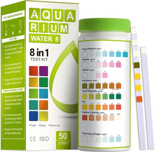 Aquarium test strips 1 - aquarium, 8-in-1
