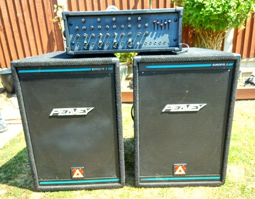 Peavey eurosys speakers with - peavey,