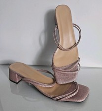New Rose Gold Glitter Strappy