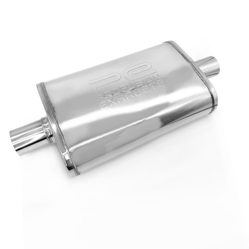 Oval exhaust silencer 304 - exhaust,