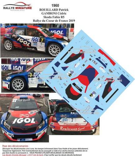 Decals ref 1960 skoda - decals,