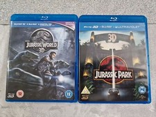 Jurassic World And Jurassic Park  (3D Blu-Ray + 2D Blu-Ray)