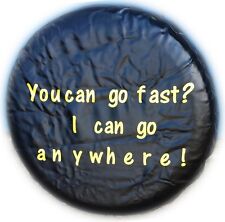 4X4 TYRE COVER 'GO ANYWHERE' SPARE WHEEL TIRE COVER HONDA SUZUKI FREELANDER 
