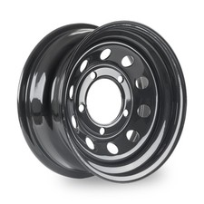 4 x Tuff Torque Modular Steel Wheels Wheel 16" x 7" ET0 Black