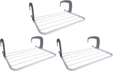 3x Over Radiator Clothes Airer
