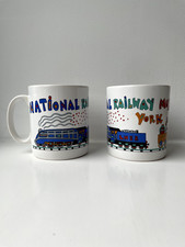 National Railway Museum Mug Pair, Vintage, Made in England, Mallard