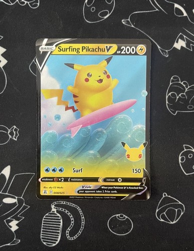 Pokémon tcg surfing pikachu - pokémon,