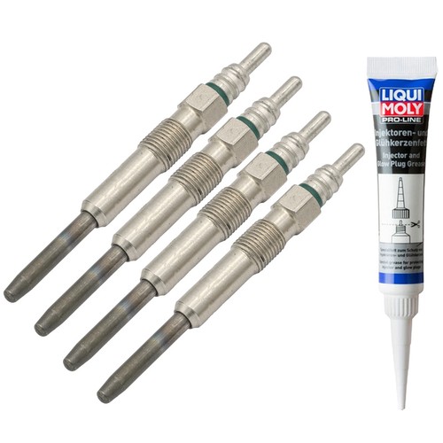 Glow plugs mounting - glow,