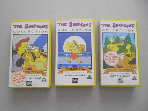 The simpsons collection vhs - simpsons,