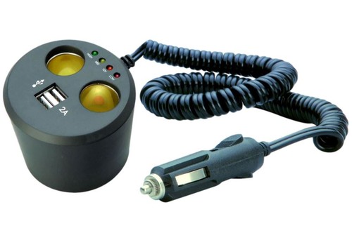 Double socket 12v - socket,