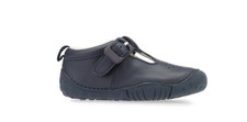 STARTRITE Baby Jack Navy leather boys t-bar buckle pre-walkers shoes RRP £33