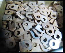 4x 3mm Thick 13mm hole WELD ON TAB / LUGS FABRICATION WELDING FURNITURE WORKSHOP