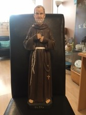 Large Saint Pio 24in Resin