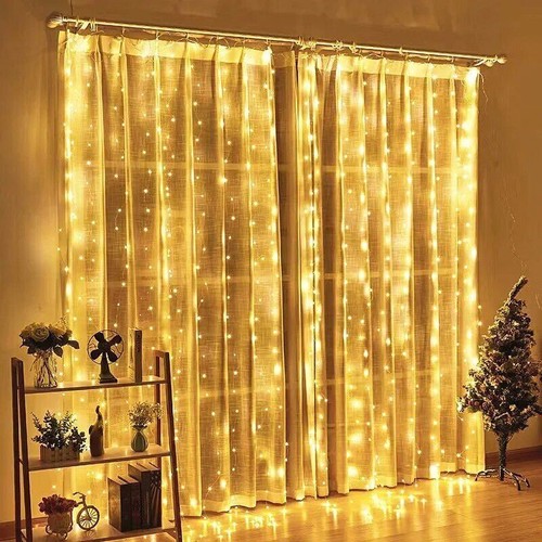 300 led curtain fairy - led,