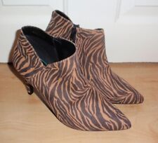 BNWT Primark New Look  womens leopard print heeled ankle boots various sizes
