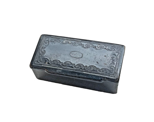 Antique victorian snuff box - victorian,