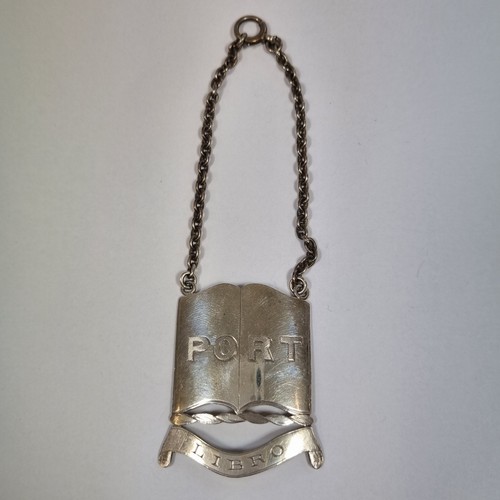 Antique silver plated port - antique, "port