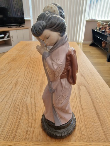 Vintage lladro japanese geisha - lladro,