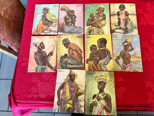 Vintage postcards 1940 - x,