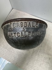 Cast Iron Wall Mounted Trough Teasdale & Metcalfe Planter Garden Feature Vintage