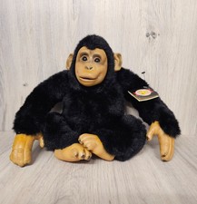 VINTAGE DOWMAN SOFT TOUCH CHIMP APE RUBBER FACE WITH CHIMP SOUNDS BATTERIES