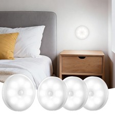 4PCS LED Motion Sensor Under