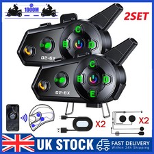 2 Set 1000M Motorcycle Helmet