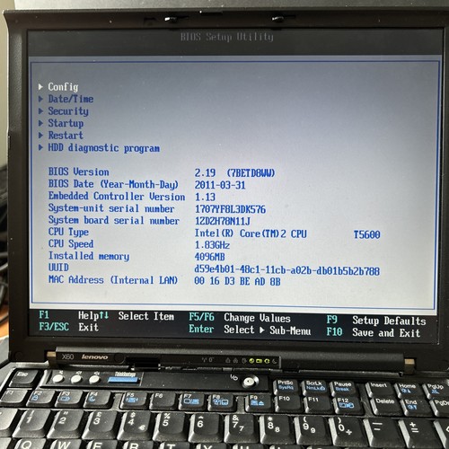 Lenovo thinkpad x60 - lenovo,