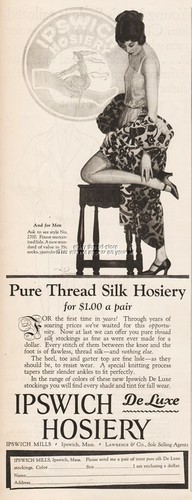 1924 ipswich mills hosiery - ipswich, ma