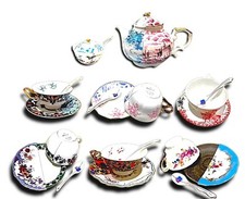 Seletti Hybrid Tea Set For 6, 16 Pieces Fine Bone China NEW £761.00 RRP