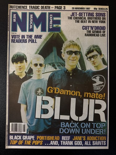 Blur nme cover - nme, |