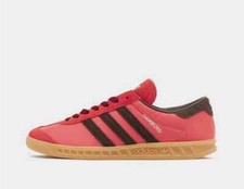 adidas Originals Hamburg in Red and Brown UK 8 - EUR 42