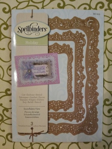 Spellbinders snowflakes view - spellbinders,