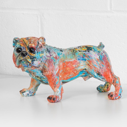 Standing english bulldog - english,