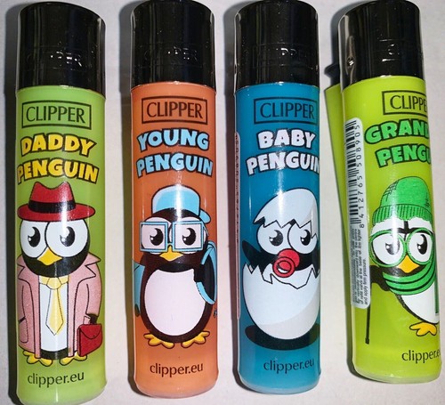 Penguins clippers lighters - penguins,