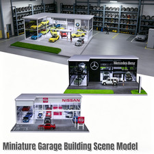 Diorama diecast garage - diecast,