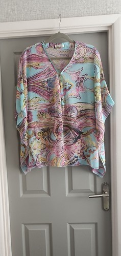 Ladies multicoloured kaftan - ladies,