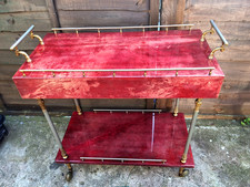 MID-CENTURY ALDO TURA RED