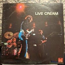 CREAM "LIVE CREAM" VINYL LP