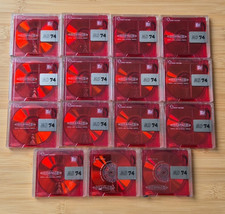 HiSpace Minidisc Bundle x15 Red 74 Minute