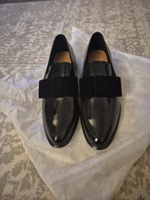 ZARA WOMENS BLACK FAUX LEATHER