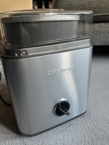 Cuisinart ice cream maker - ice,