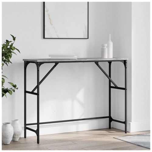 Console table grey sonoma - table,