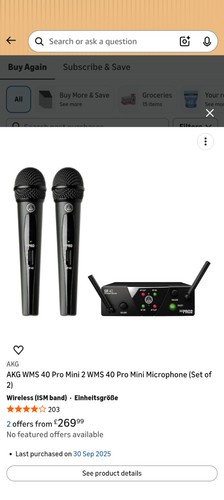 Akg wms pro - akg, 2