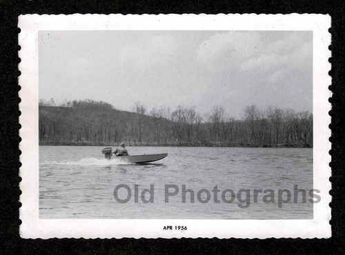 1956 woodland lake speed - lake, boat