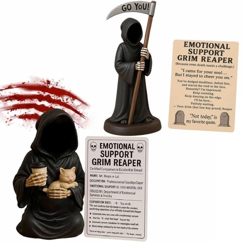 1pc emotional support grim - emotional,