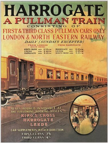 Vintage lner harrogate pullman - harrogate,