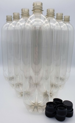 Clear 1500ml plastic rpet - plastic,