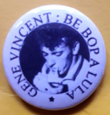 25mm Badge of Gene Vincent
